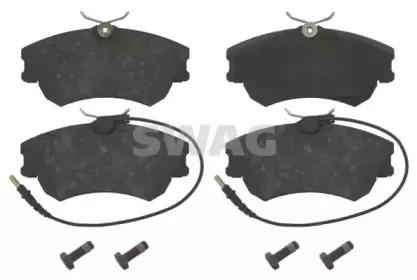 Комплект тормозных колодок, дисковый тормоз SWAG купить